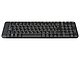 Комплект клавиатура + мышь Комплект клавиатура + мышь Logitech "MK220 Wireless Combo" 920-003169, беспров., черный. Вид спереди 2.