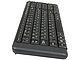 Комплект клавиатура + мышь Комплект клавиатура + мышь Logitech "MK220 Wireless Combo" 920-003169, беспров., черный. Вид сбоку.