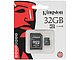 Карта памяти 32ГБ Kingston "SDC10/32GB" microSDHC Class10. Коробка.
