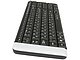 Клавиатура Клавиатура Logitech "k230 Wireless Keyboard" 920-003348, 100+1кн., беспров., черный. Вид сбоку.