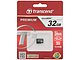 Карта памяти 32ГБ Transcend "TS32GUSDC10" microSDHC Class10. Коробка.