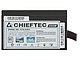 Блок питания 650Вт Chieftec "A80 CTG-650C" ATX12V V2.3. Вид сбоку.