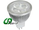 Лампа светодиодная FlexLED "LED-GU5.3-5W-CW", GU5.3, 5Вт, холодный белый