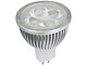 Лампа светодиодная Лампа светодиодная FlexLED "LED-GU5.3-5W-CW", GU5.3, 5Вт, холодный белый. Вид спереди.