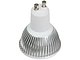 Лампа светодиодная Лампа светодиодная FlexLED "LED-GU10-5W-WW", GU10, 5Вт, теплый белый. Вид снизу.