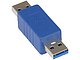 null USB3.0 A-A Flextron "AU3-AMAM-01-P1". Вид спереди.