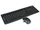 Комплект клавиатура + мышь Комплект клавиатура + мышь Logitech "MK270 Wireless Combo" 920-004518, беспров., черный. Вид спереди 1.