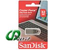 Накопитель USB flash 32ГБ SanDisk "Cruzer Force", SDCZ71-032G-B35 серебр.