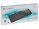 Клавиатура Клавиатура Logitech "k360 Wireless Keyboard" 920-003095, беспров., черный. Коробка.