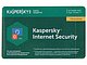 Программа для комплексной защиты "Kaspersky Internet Security. Карта продления", 2 устр. на 1 год. Вид cпереди.