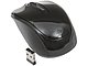 Оптическая мышь Оптическая мышь Microsoft "Wireless Mobile Mouse 3500" GMF-00292, беспров., 2кн.+скр., черный. Вид спереди.