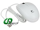 Оптическая мышь Logitech "B100" 910-003360, 2кн.+скр., белый