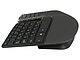 Комплект клавиатура + мышь Комплект клавиатура + мышь Microsoft "Sculpt Ergonomic" L5V-00017, беспров., черный. Вид сбоку.