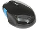 Оптическая мышь Оптическая мышь Microsoft "Sculpt Comfort Mouse" H3S-00002, беспров., 3кн.+скр., черно-синий. Вид спереди.