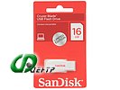 Накопитель USB flash 16ГБ SanDisk "Cruzer Blade" SDCZ50C-016G-B35W, белый
