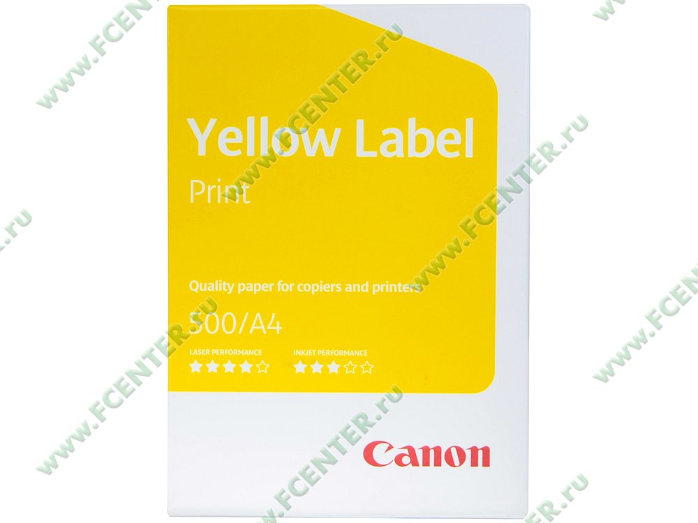 Бумага Бумага офисная Canon "Yellow Label". Коробка 1.