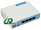 Беспроводной маршрутизатор MikroTik "hAP lite RB941-2nD" WiFi + 3 порта LAN 100Мбит/сек. + 1 порт LAN/WAN 100Мбит/сек.