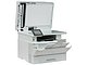 Многофункциональное устройство Многофункциональное устройство HP "LaserJet Pro MFP M426fdn" A4, лазерный, принтер + сканер + копир + факс, ЖК, белый. Вид спереди 3.