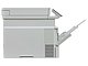 Многофункциональное устройство Многофункциональное устройство HP "LaserJet Pro MFP M426fdn" A4, лазерный, принтер + сканер + копир + факс, ЖК, белый. Вид сбоку.