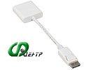 Кабель-переходник DisplayPort->HDMI
