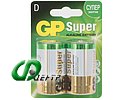 Батарейка GP "Super GP13A-2CR2" 1.5В D LR20