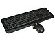 Комплект клавиатура + мышь Комплект клавиатура + мышь Microsoft "Wireless 850 Desktop" PY9-00012, беспров., черный. Вид спереди 1.