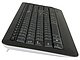 Комплект клавиатура + мышь Комплект клавиатура + мышь Microsoft "Wireless 850 Desktop" PY9-00012, беспров., черный. Вид сбоку.