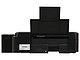 Струйный принтер Струйный принтер Epson "L132" A4, 5760x1440dpi, черный. Вид сзади.