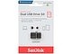 Накопитель USB flash 64ГБ SanDisk "Ultra Dual 3.0" (USB3.0). Коробка.