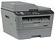 Многофункциональное устройство Многофункциональное устройство Brother "MFC-L2700DNR" A4, лазерный, принтер + сканер + копир + факс, ЖК, серый. Вид спереди 1.