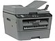 Многофункциональное устройство Многофункциональное устройство Brother "MFC-L2700DNR" A4, лазерный, принтер + сканер + копир + факс, ЖК, серый. Вид спереди 2.