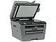 Многофункциональное устройство Многофункциональное устройство Brother "MFC-L2700DNR" A4, лазерный, принтер + сканер + копир + факс, ЖК, серый. Вид спереди 3.