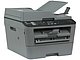 Многофункциональное устройство Многофункциональное устройство Brother "MFC-L2700DWR" A4, лазерный, принтер + сканер + копир + факс, ЖК, чёрно-серый. Вид спереди 2.