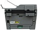 Многофункциональное устройство Многофункциональное устройство Brother "MFC-L2700DWR" A4, лазерный, принтер + сканер + копир + факс, ЖК, чёрно-серый. Вид сзади.