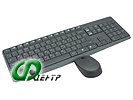 Комплект клавиатура + мышь Logitech "MK235" 920-007948, беспров., серый