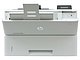 Лазерный принтер HP "LaserJet Pro M501n" A4 (USB2.0, LAN). Вид спереди 3.