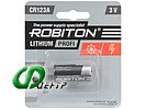 Батарейка Robiton "R-CR123A-BL1" 716-207, 3.0В CR123A