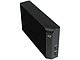 Внешний жесткий диск Внешний жесткий диск 8ТБ Seagate "Backup Plus Hub STEL8000200", черный. Вид спереди.