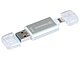 Накопитель USB flash 64ГБ Transcend "JetDrive Go 300S" (USB3.1). Вид спереди 1.