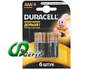 Батарейка Duracell "LR03/MN2400" 1.5В AAA