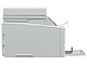 Многофункциональное устройство Многофункциональное устройство HP "LaserJet Pro MFP M227fdw" A4, лазерный, принтер + сканер + копир + факс, ЖК, белый. Вид сбоку.