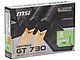 Видеокарта MSI "GeForce GT 730 2ГБ" N730-2GD3V3. Коробка.