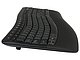 Комплект клавиатура + мышь Комплект клавиатура + мышь Microsoft "Wireless Comfort 5050 Desktop" PP4-00017, беспров., черный. Вид сбоку.