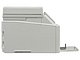 Многофункциональное устройство Многофункциональное устройство HP "LaserJet Pro MFP M227fdn" A4, лазерный, принтер + сканер + копир + факс, ЖК, белый. Вид сбоку.