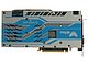 Видеокарта Sapphire "Radeon RX 580 Nitro+ W/BP (UEFI) Special Edition 8ГБ". Вид снизу.