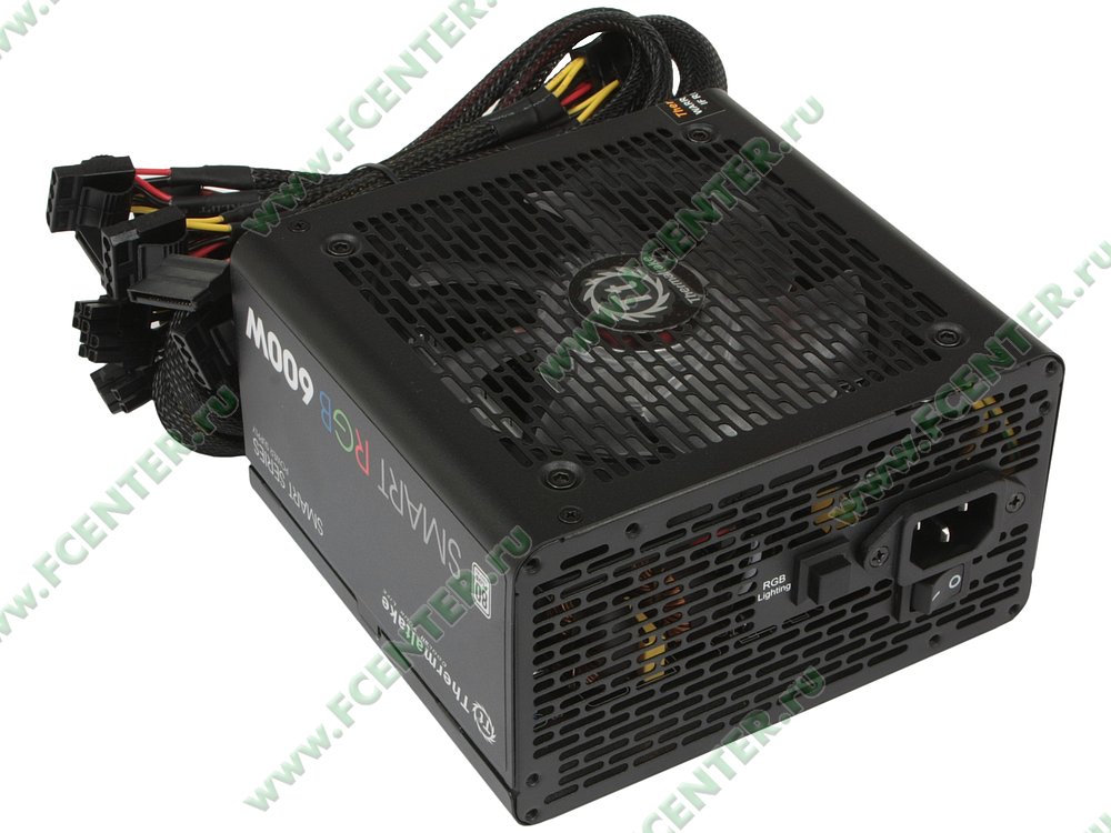 Обзор блока питания thermaltake smart rgb 600w