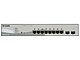 Коммутатор Коммутатор 1U 19" RM D-Link "DGS-1210-10P/F1A" 8 портов 1Гбит/сек. + 2 порта SFP, управляемый. Разъемы.