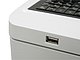 Лазерный принтер HP "LaserJet Enterprise M608dn" A4 (USB2.0, LAN). Разъемы.