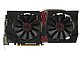 Видеокарта ASUS "Radeon R9 380 4ГБ" STRIX-R9380-DC2OC-4GD5-GAMING. Вид сверху.