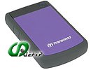 Внешний жесткий диск 4ТБ 2.5" Transcend "StoreJet 25H3" TS4TSJ25H3P, серо-фиолетовый